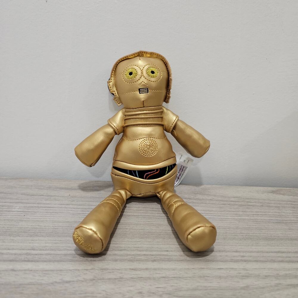 Scentsy Star Wars C-3PO Buddy Clip Keychain Light Side of the Force Scent Gold